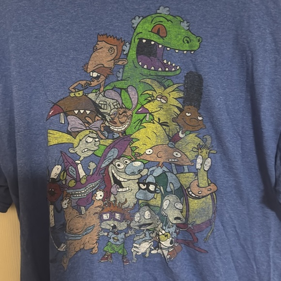 Nickelodeon characters T-shirt Men’s XL - Picture 2 of 4